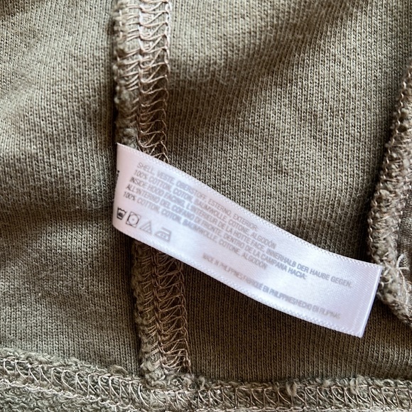 Anthropologie Saturday Sunday Zip-up Hoodie in Moss - Picture 8 of 8